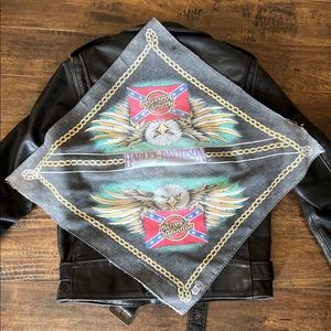 Vintage VTG Harley-Davidson Motorcycle American Legend Eagle Bandana - USA Made